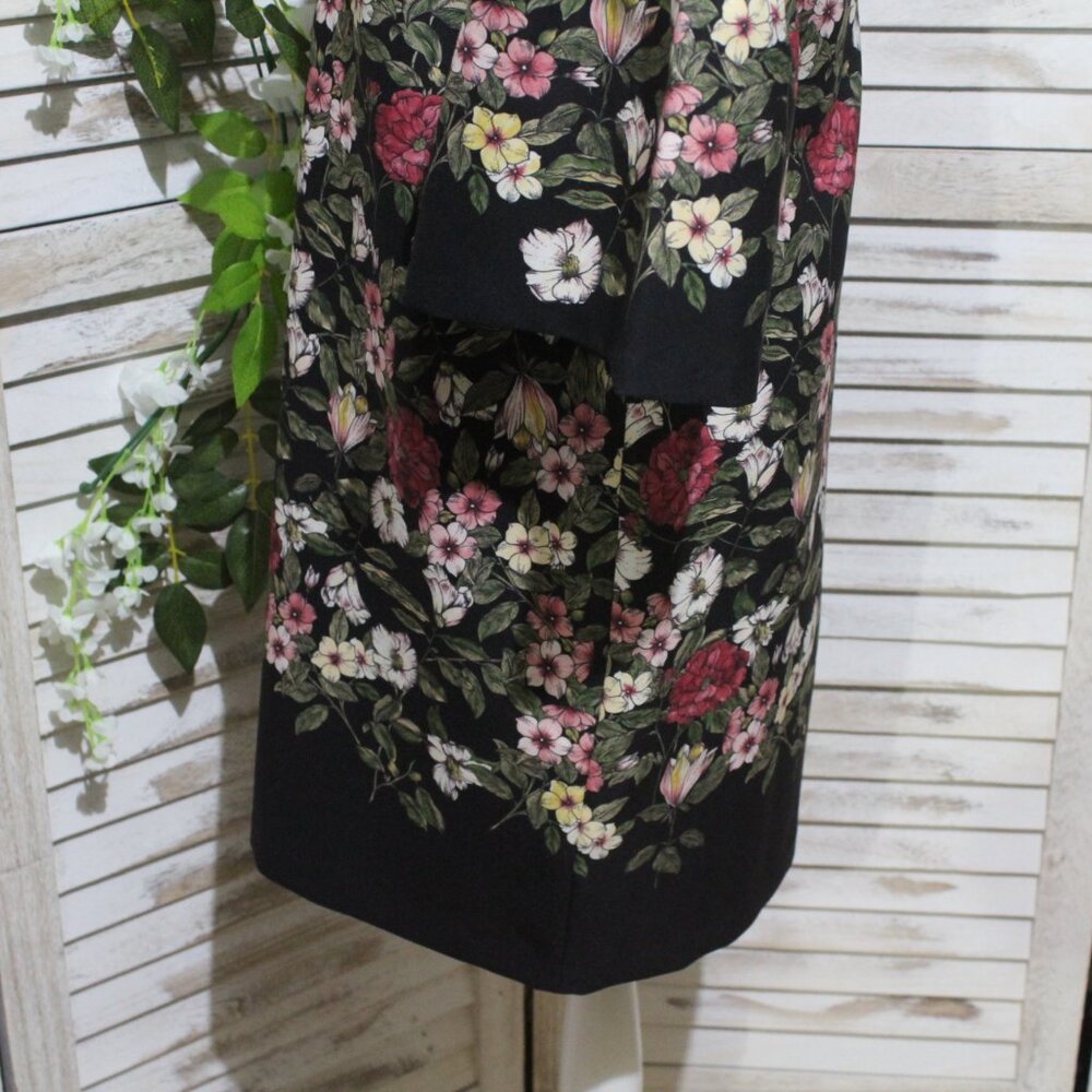 Karl Lagerfeld Synthetic Floral Shift Mini dress (107) - Picture 16 of 16